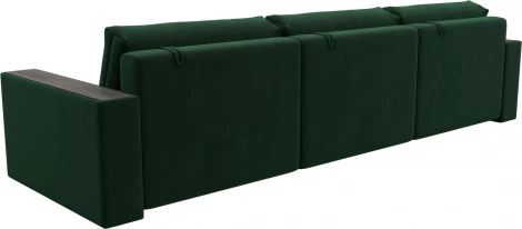 Диван прямой с декором Лига-049 НПБ Лонг Лига Диванов (Велюр) арт.128423