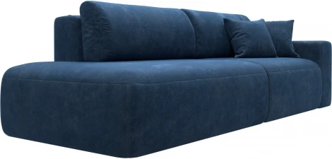 Диван прямой Лига-036 НПБ Модерн подлокотник справа Лига Диванов (Велюр) арт.127707