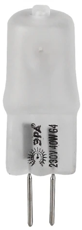 Лампочка галогеновая G4 40 Вт ЭРА G4-JCD-40W-230V-FR G4-JCD-40W-230V-FR