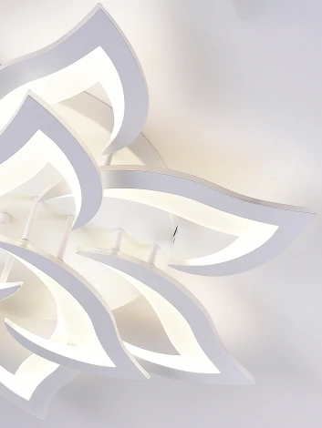 Потолочная люстра светодиодная Smart 180W с системой умного дома, белый Natali Kovaltseva Olimp LED SMART 84005