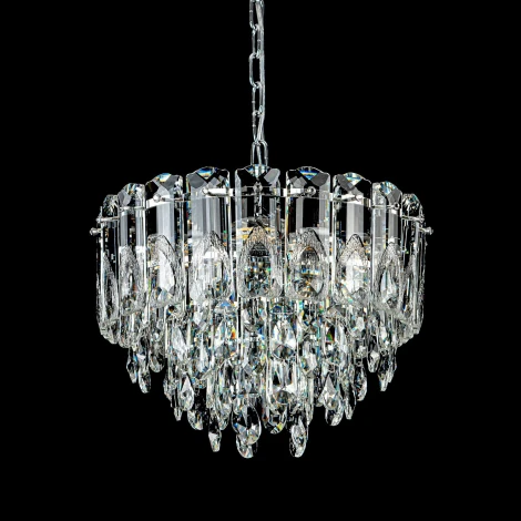 Подвесная люстра хрустальная Modelux MODELUX ML.7220.400 CR