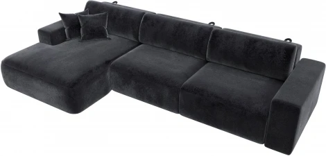 Диван угловой Лига-036 НПБ Классик Лонг левый угол Лига Диванов (Велюр) арт.127803L