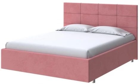 PROxSON Кровать Neo (Ткань: Велюр Ultra Ягодный сорбет) 180x200