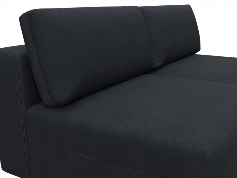 Диван прямой модульный Лига-060 НПБ (ЛДСП,Брус,Фанера/Пластик/Замша/Темно-серый) Лига Диванов 129464