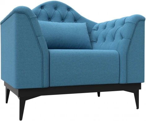 Кресло Флорида (Голубой/Рогожка) Лига Диванов арт.123571