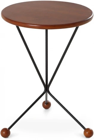 Журнальный стол Petal ОГОГО Обстановочка! (Массив дерева/Коричневый,Черный) арт.930832