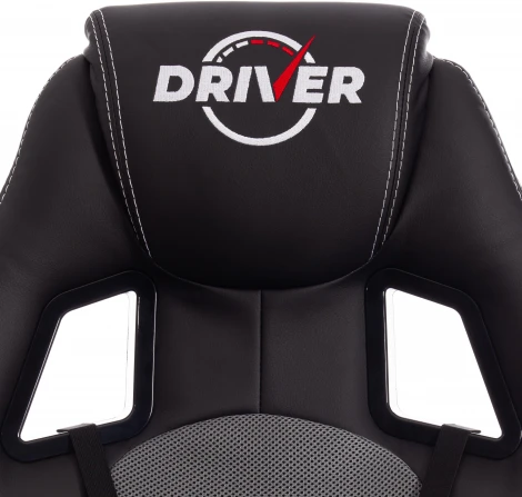Кресло DRIVER (22) Tetchair (Черный,Серый). 19298