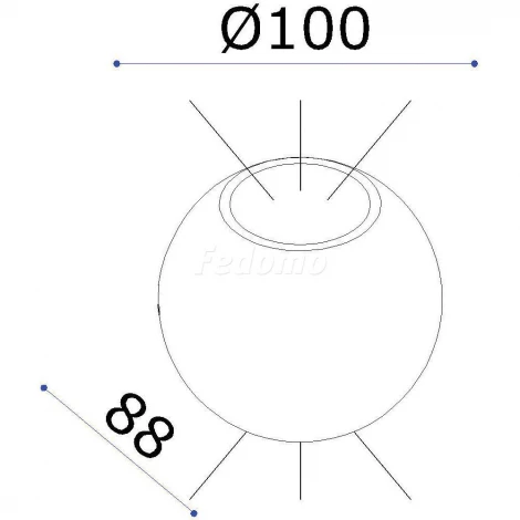Donolux DL18442 DL18442/12 White R Dim
