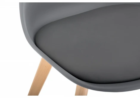 Деревянный стул Woodville Bonuss dark gray 11826