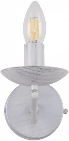Бра Arte Milano Amalfi-9934 339934/1W WT+SL (220V, подсвечник, свеча)