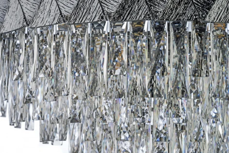 Потолочная люстра на штанге хрусталь Arti Lampadari Vaglia Vaglia E 1.5.60.100 N