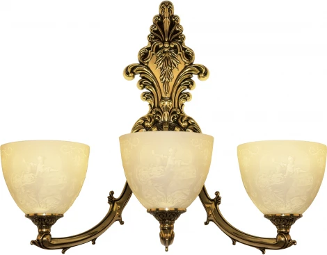 Бра Bohemia Verona 7211B15/3/210 GB P1 U Pair