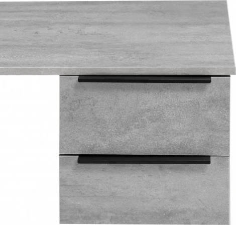 Письменный стол Бэтти Лофт (Бэтти Лофт 116х60х75 бетон / черный) Notta арт.564717