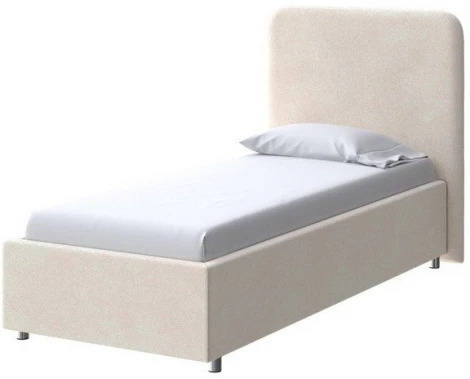 PROxSON Кровать Олаф (Ткань: Велюр Casa Сахарный) 80x190