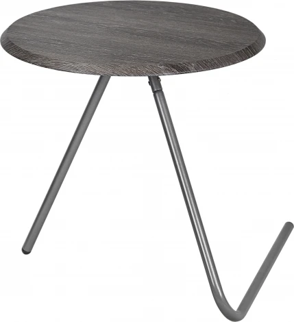 Стол журнальный Дуэт 7 дуб шоле графит/металлик Mebelik арт.009132