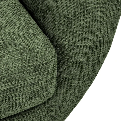 Диван Bradexhome Picasso двухместный зелёный, шенилл