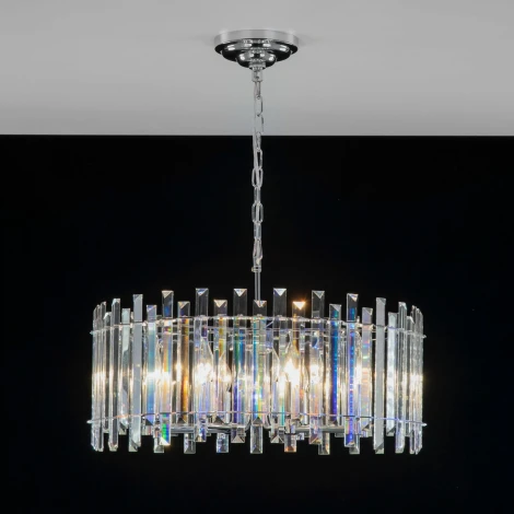 Подвесная люстра Citilux Ингвар CL334181 (220V, на цепи, круглые)