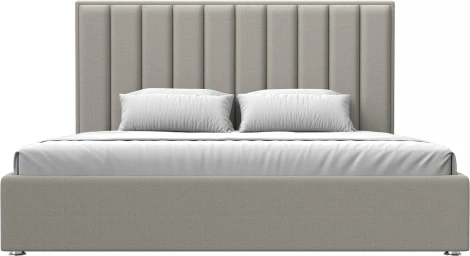 Кровать интерьерная Афродита 200 (Бежевый/Рогожка) Лига Диванов арт.123058