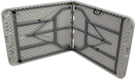 Стол-книжка Сатурн пластиковый разборный белый