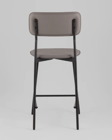 Стул полубарный Mikkie серый Stool Group арт.УТ000039226