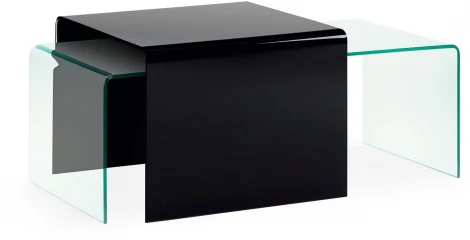 Журнальный стол La Forma (ex Julia Grup) Burano (Прозрачный/ Стекло) 51442