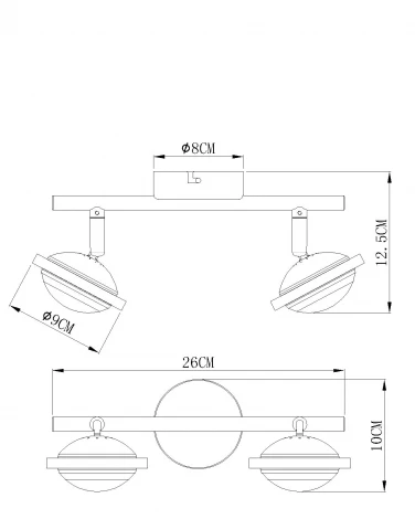 Спот Globo Fumarole 56125-2