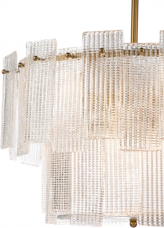 Люстра потолочная на штанге Inverno V000058 (12013/6R Brass) (220V)