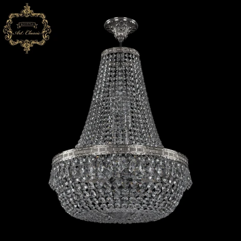 Потолочная люстра на штанге Art Classic 21.01 21.011.H2.45SP.Ni