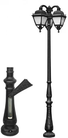 Наземный фонарь Fumagalli Simon U33.205.R30.AYH27 (220V, IP55)