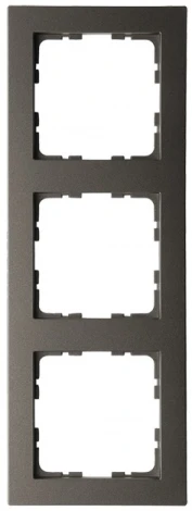 Рамка на 3 поста (мокко) Jasmart G-Classic G1003Z