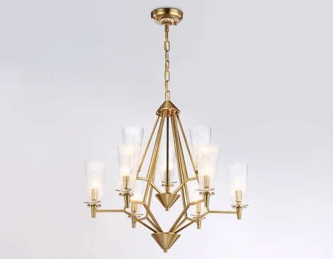 Подвесная большая люстра Ambrella TRADITIONAL TR3233 (220V, на цепи)