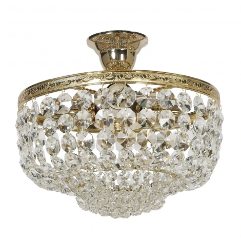 Потолочная люстра буше Arti Lampadari Favola E 1.3.30.501 G (220V, хрусталь)