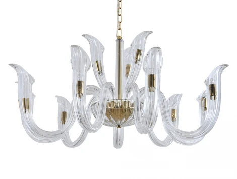 Подвесная люстра Newport Lilia 3653+9/C gold