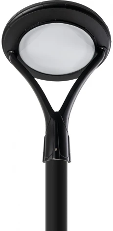 Уличный консольный светильник светодиодный Feron 48439 SP7020, 50W 5000lm 5000K, черный SP7020 (220V, IP65)