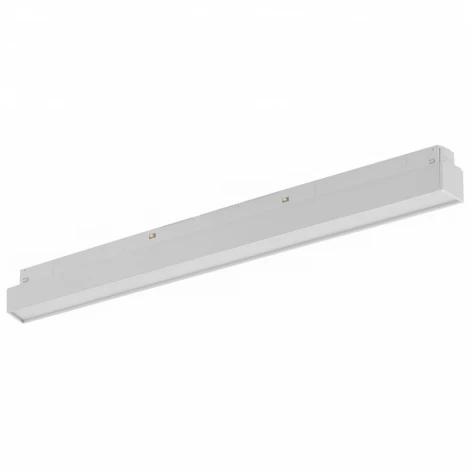 Трековый магнитный светильник 48V iLedex Vision48/22 SMART 4822-001-L600-24W-110DG-WH (регулировка яркости, управление смартфоном, умный дом - Алиса)