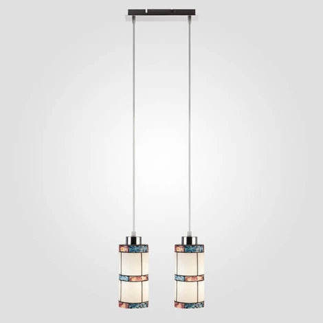 Подвесной светильник Eurosvet Tiffany 50043/2 хром