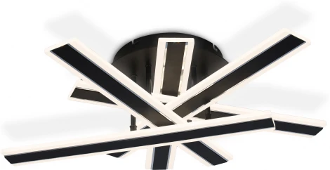 Потолочный светодиодный светильник с пультом Ambrella Acrylica Original FA8906 (регулировка яркости, 220V, умный дом - Smart Life, круглые)