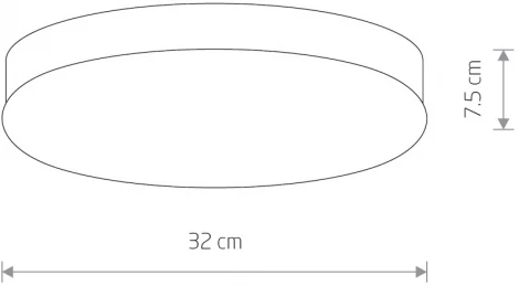 Настенно-потолочный светильник Nowodvorski Kasai 7952 (220V, круглые)