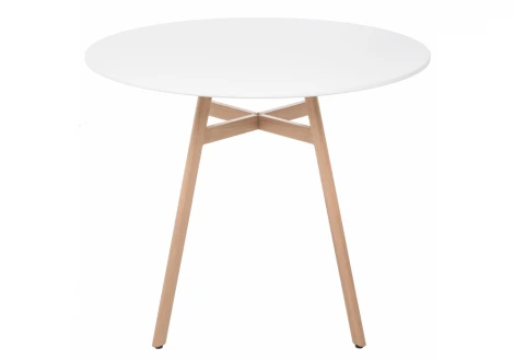 Стол Woodville Skandi 90 белый 11710