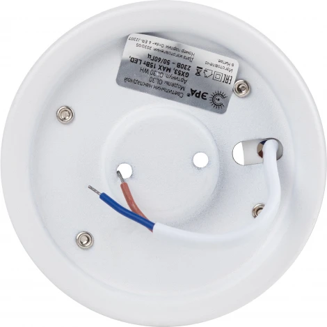Точечный светильник ЭРА OL30 WH (220V)