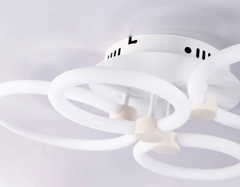 Потолочная люстра светодиодная с пультом Ambrella Original FA3811 (регулировка яркости, 220V, кольцо)