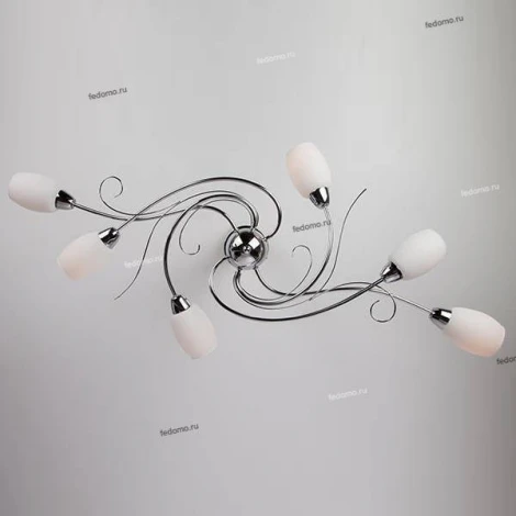 Потолочная люстра Eurosvet Savanna 70036/6 хром