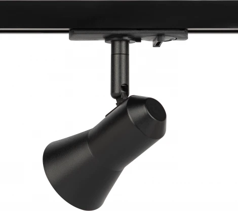 Трековый светильник однофазный ЭРА TR37-GU10 BK (220V)