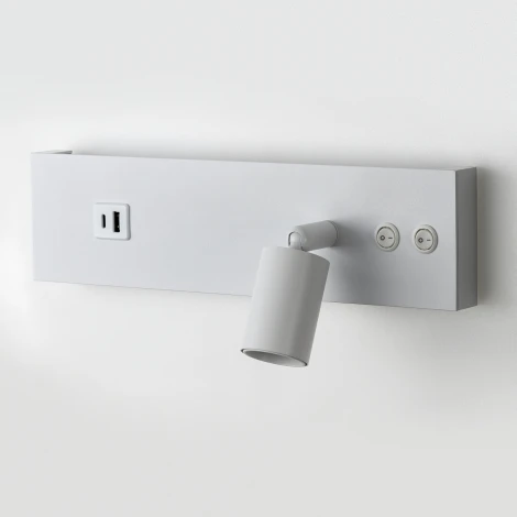 Настенный светильник LED с USB со спотом для чтения с выключателем Citilux Декарт CL704460 (220V)