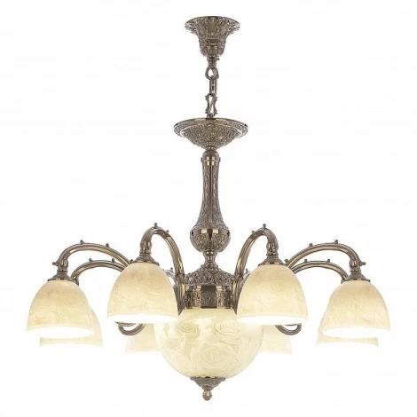 Подвесная люстра Bohemia 7210 72109P/8/210 Ni P1 D Rose