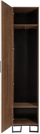 Шкаф 1-дв. Loft_Дуб табак (без полок)  R-Home арт.4009292h_Табак