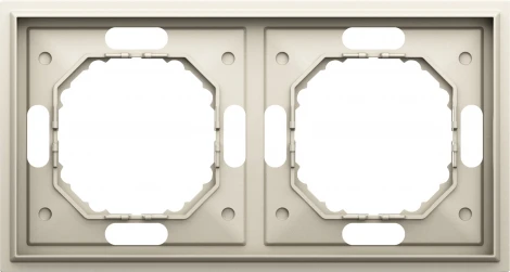 Рамка 2-я, слоновая кость Donel S08 DS21255
