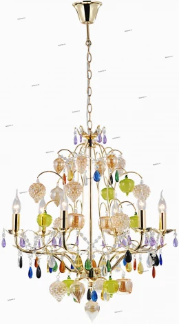 Подвесная люстра Arte Lamp Ricchezza A2011LM-6GO
