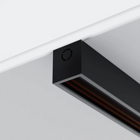 Заглушки для накладного магнитного шинопровода Exility Maytoni Accessories for tracks Exility TRAM034EC-41B