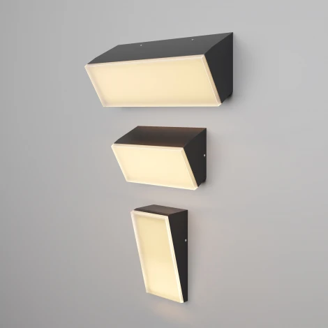 Настенный уличный светильник Maytoni Brick O436WL-L10GF3K1 (LED, 220V, IP54)